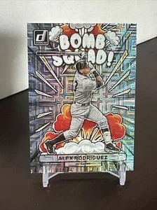 Alex Rodriguez 2023 Donruss BOMB Squad VECTOR PARALLEL #BS1 New York Yankees - Picture 1 of 2