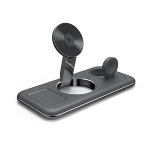 Magnetic Wireless Charging Station 3 IN 1 For iPhone 15 14 AirPods Apple Watch 8 - Picture 1 of 12