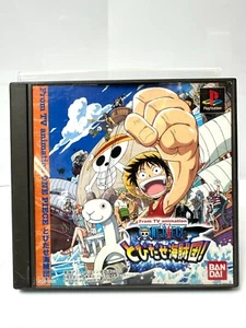 SONY PlayStation 1 One Piece Tobidase Kaizokudan BANDAI NTSC-J Tested Rare - Picture 1 of 8