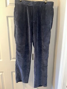 Pantalones Peter Millar Pana Nanoluxe Para Hombre Talla 35x32 Azul Marino Súper Suaves Usados en Excelente Condición - Imagen 1 de 6