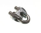 10 X Wire Rope Cable Grip Clamp U Bolt Fixings M10 BZP Rust Proof Steel Onesto
