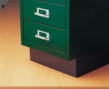 Bisley Home Multidrawer Plinth 15 Drawer and 10 Drawer Filing Cabinet Stand