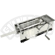 5 KG INSACCATRICE IN ACCIAIO INOX CON 4 IMBUTI PER CARNE SALSICCE INSACCATI