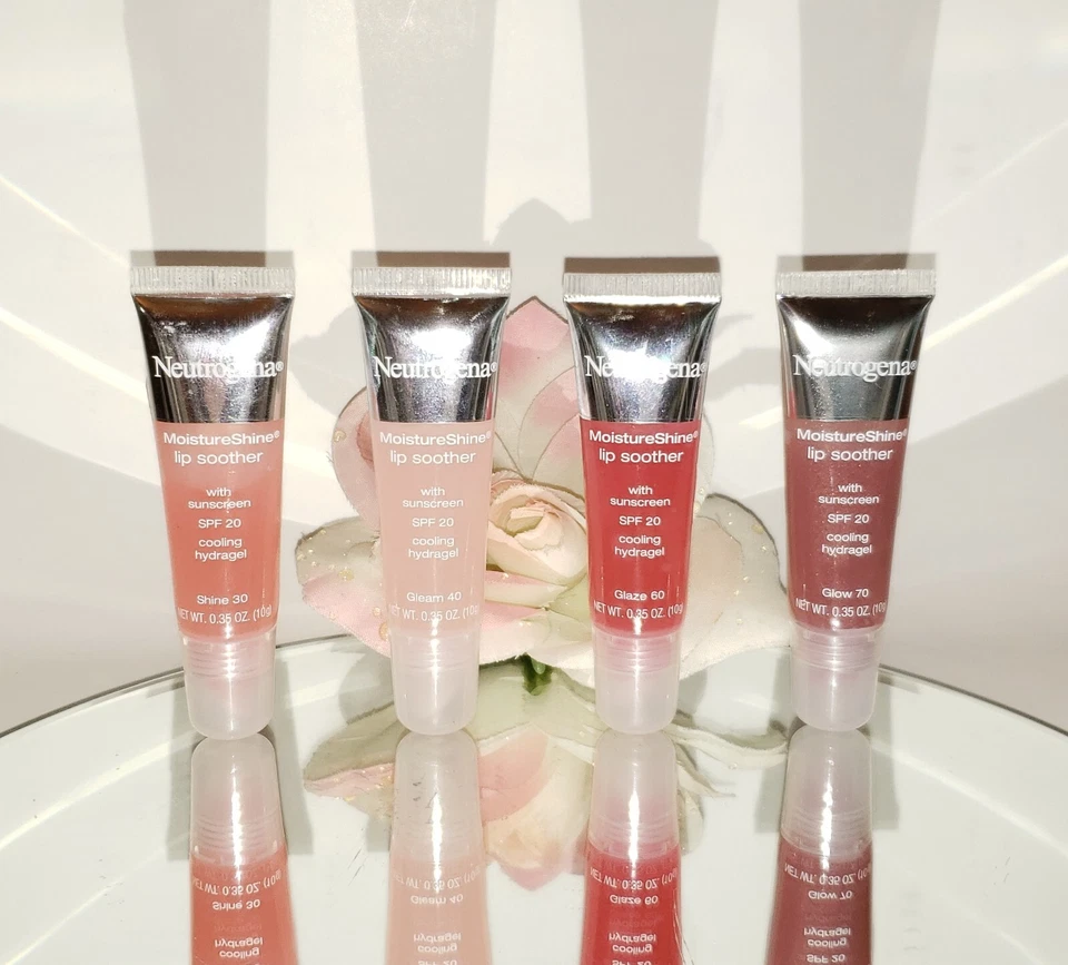 Neutrogena Moisture Shine Lip Soother Gloss SPF 20 Cooling Hydragel 0.35oz PICK - Image 1 of 1