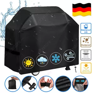 Neu Grillabdeckung Cover Abdeckhaube Grill Wasserdicht BBQ Gasgrill Abdeckplane - Bild 1 von 12