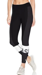 ASICS Womens Color Block 7/8 Tights, Performance Black, Medium - Picture 1 of 2