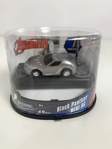 Marvel Avengers BLACK PANTHER RC mini remote controlled silver car AA11 - Picture 1 of 5