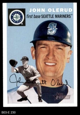 2003 Topps Heritage #230 John Olerud Mariners 8 - NM/MT - Image 1 of 2