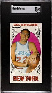 1969-70 Topps #85 Dave DeBusschere RC SGC 5 EX HOF SHARP MLB NBA 75th Team 1969 - Picture 1 of 2