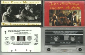 2) John Cougar Mellencamp cassettes (Cassette Lot) VG-VG+ COND. - Picture 1 of 3