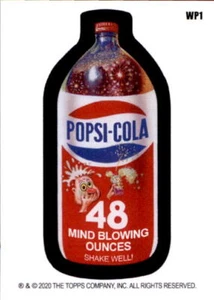 2020 Wacky Packages Weekly Series July Wonky Packages #WP1 Popsi-Cola - NM - Picture 1 of 2