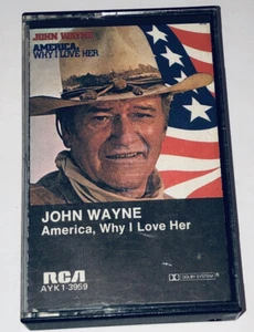 John Wayne America, Why I Love Her Spoke Word Cassette 1W19 - Picture 1 of 6