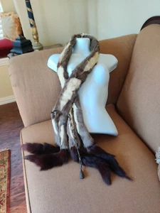 Authentic Vintage Mink Fur Collar  - Picture 1 of 12