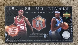 2004-05 Upper Deck Rivals Basketball UNOPEN BOX LeBron vs Melo 👉 1 OF 1 AUTO'S? - Picture 1 of 3