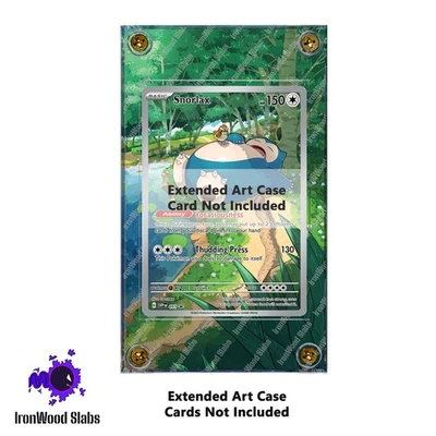 Snorlax 051 Sv: Scarlet & Violet Promo Cards Extended Art Case - Image 1 of 4