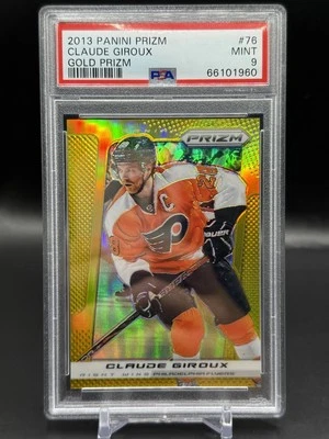 Panini Prizm Claude Giroux Gold Prizm 2013-14/10 PSA 9 #76 Foto 1 de 2
