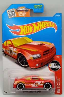 Dodge Charger Srt8 Treasure Hunts 2015 Hot Wheels sin usar, en caja, HW Rescue 215/250 Foto 1 de 4