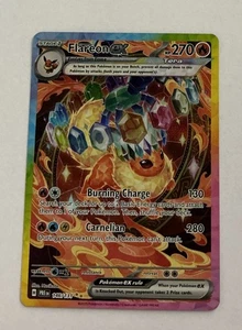 NM Flareon ex Prismatic Evolutions 146/131 SIR Near Mint Pokemon -- S2G -- - Picture 1 of 2