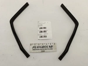 Jaguar XKR XK8 Hood Weather Stripping Seal Pair 97 98 99 00 01 02 03 04 05 06 - Picture 1 of 8