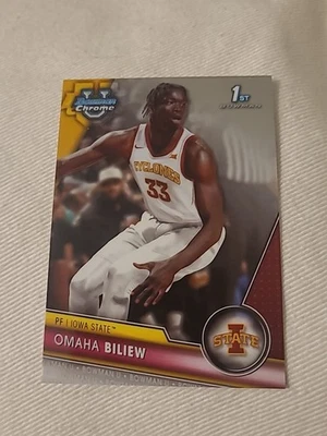 2023-24 Bowman University Chrome - Omaha Biliew #32 (RC) - Image 1 of 2