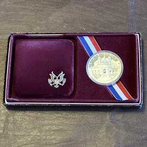 1984 S U.S. LA Olympics Proof Comm. 90% Silver Dollar Coin in Box with COA - Picture 1 of 6