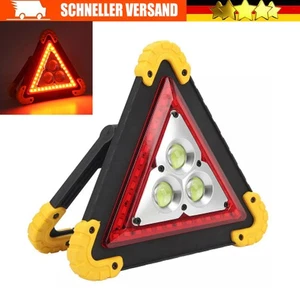 Auto-Warndreieck-Lampe, tragbare 3 LED-Warnleuchte zur Störungsbehebung! - Bild 1 von 23