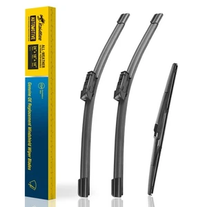 ® 3 Wipers 24"/18"/14" For Mazda CX-5 02/2017-2023 Mazda CX-9 2023-2016 (Set ... - Picture 1 of 6