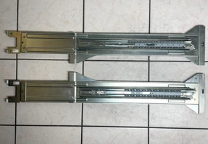 Dell EqualLogic PS6500 PS6510 4U Sliding Rack Rails M3RF8 K3NPF - Picture 1 of 20