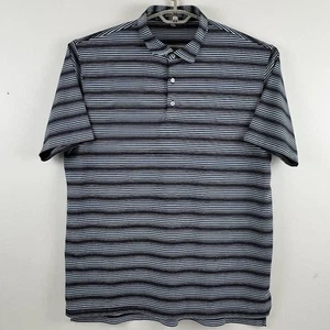 Peter Millar Sommer Comfort Golf Polo Herren 2XL blau gestreift Stretch XXL Pullover - Bild 1 von 6