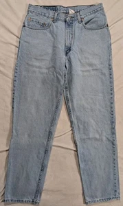 Vintage Levi's 550 Jeans Herren 32x30 Blau Relaxed Fit Zip Fly Made in USA 90s - Bild 1 von 19