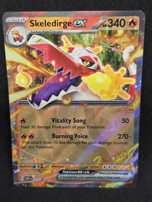 Skeledirge ex 034 Holo SV: Scarlet & Violet Promo Cards NM Pokemon TCG Card - Image 1 of 2