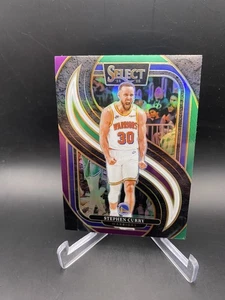 2024-25 Select Stephen Curry Green And Purple Prizm Warriors - Picture 1 of 2