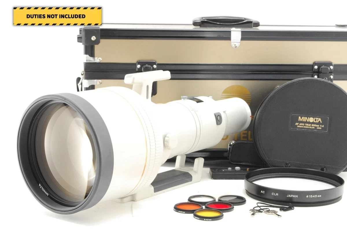 Minolta 600mm Camera Lenses for sale | eBay