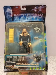 Figura de acción de colección Trendmasters Battlefield Earth Terl 6" con Psychlo Blaster - Imagen 1 de 15
