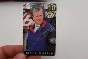 Mark Martin NASCAR race car driver Finish Line racing phone card 1996 limited Ed - Picture 1 of 2