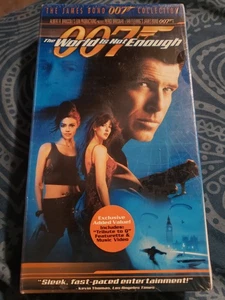 James Bond 007 The World Is Not Enough VHS 1998 Brand New Sealed MGM Watermark - Bild 1 von 3