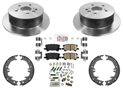 Rotores de freno de disco de carbono de alto rendimiento pastillas de freno para Lexus RX400H 2006 2007 2008 Foto 1 de 4