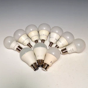 Lotto Lavoro x10 Lampadine LED Bianco Caldo 240v - E14 E27 B22 - Foto 1 di 6