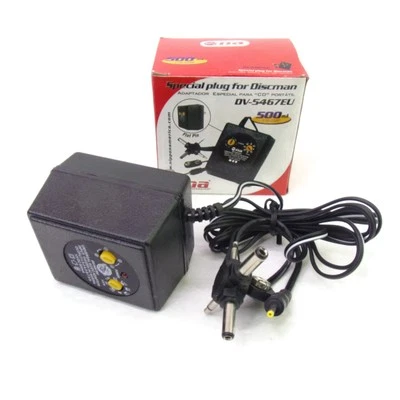 Universal AC to DC Power Supply Wall Adapter 1.5V 3V 4.5V 6V 7.5V 9V 12V 500mA - Image 1 of 4