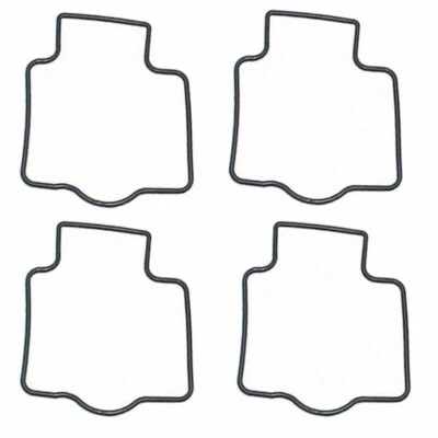 4x FOR Kawasaki ZX600 ZX750 ZX1100 ZZR1200 ZZR600 Carburetor Float Bowl Gaskets Foto 1 de 3