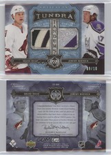 2006-07 Artifacts Tundra Tandems Platinum /10 Shane Doan Jeremy Roenick Patch