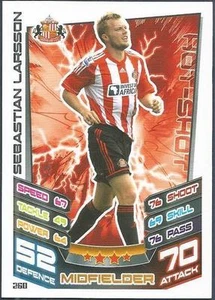 TOPPS MATCH ATTAX 2012-13- #260-SUNDERLAND-SEBASTIAN LARSSON - Imagen 1 de 1