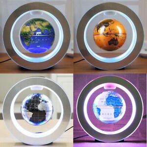 Magnetic Levitation Floating Globe Map Night Light for Decoration Education Gift