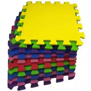Color Eva Foam Mats Soft Floor Tiles Interlocking Kids Play Gym Exercise 60x60cm - Picture 1 of 74