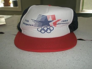 1984 Los Angeles Olympics snap back HAT w/ foam front mesh back - Picture 1 of 8