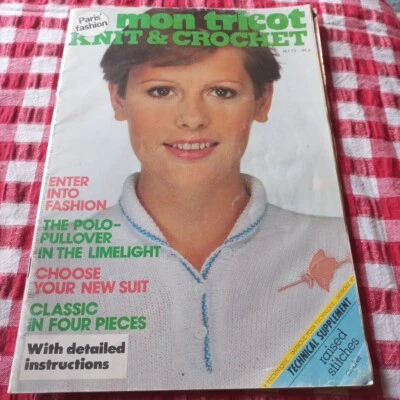 😇 Mon Tricot MJ 73 Special Classics Knit Crochet Mens Womens Vintage Children * - image 1 of 4