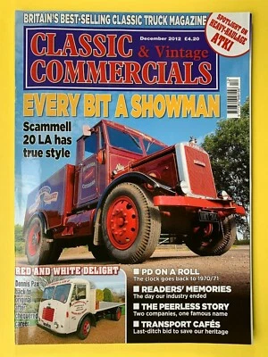 Classic & Vintage Commercials Magazine - Dec 2012 - Scammell 20 LA - Dennis Pax - Image 1 of 3