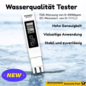 TDS Messgerät Tester für Trinkwasser Leitwertmessgerät Wassertest - Bild 1 von 3