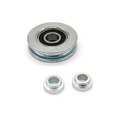 Puleggia Ø 60 mm completa di boccole per sistemi copri-scopri Marcolin
