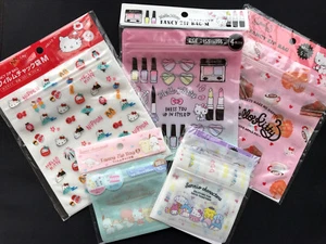 Sanrio Hello Kitty Reißverschlusstasche Reißverschluss Dichtung Kunststoff Aufbewahrung vertikal rechteckig - Bild 1 von 25